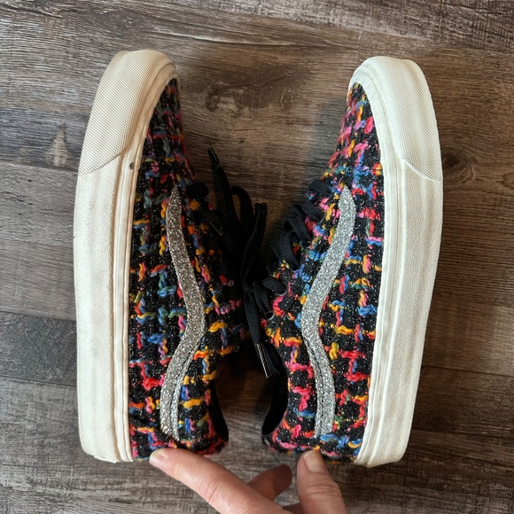 Barney's New York x Vans Tweed Low-Top Sneakers Limited Edition - Picture 4 of 9